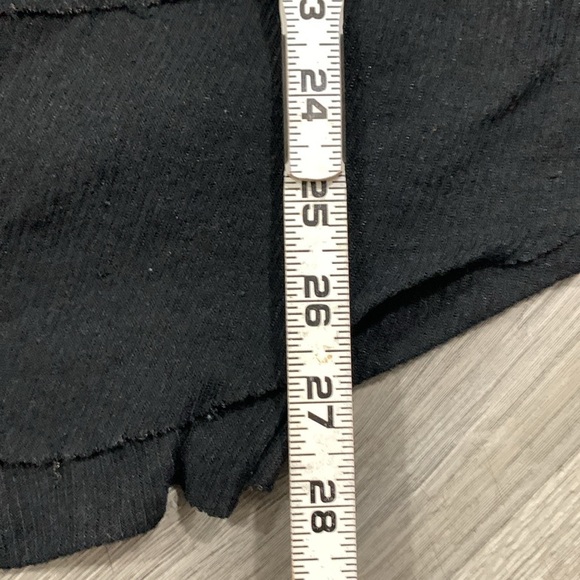 Free People Catalina Thermal Top Black Ling Sleeve     size M - Picture 14 of 15